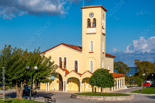 Kirche in Petalidi, Griechenland