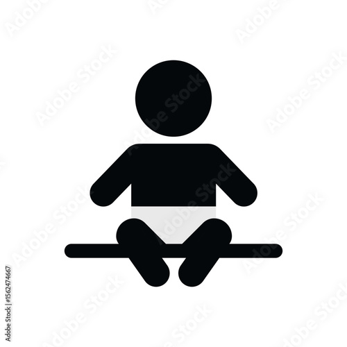 baby changing symbol icon