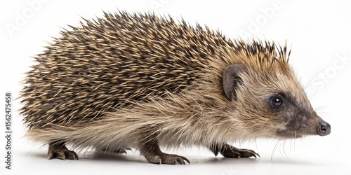 Brown Hedgehog Profile, Spines, Fur, Wildlife, Hedgehog, Mammal