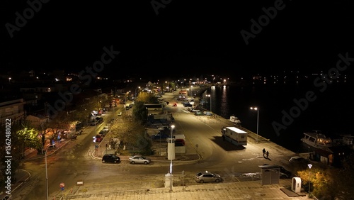 Wallpaper Mural traffic in the city night kamariotisa Torontodigital.ca