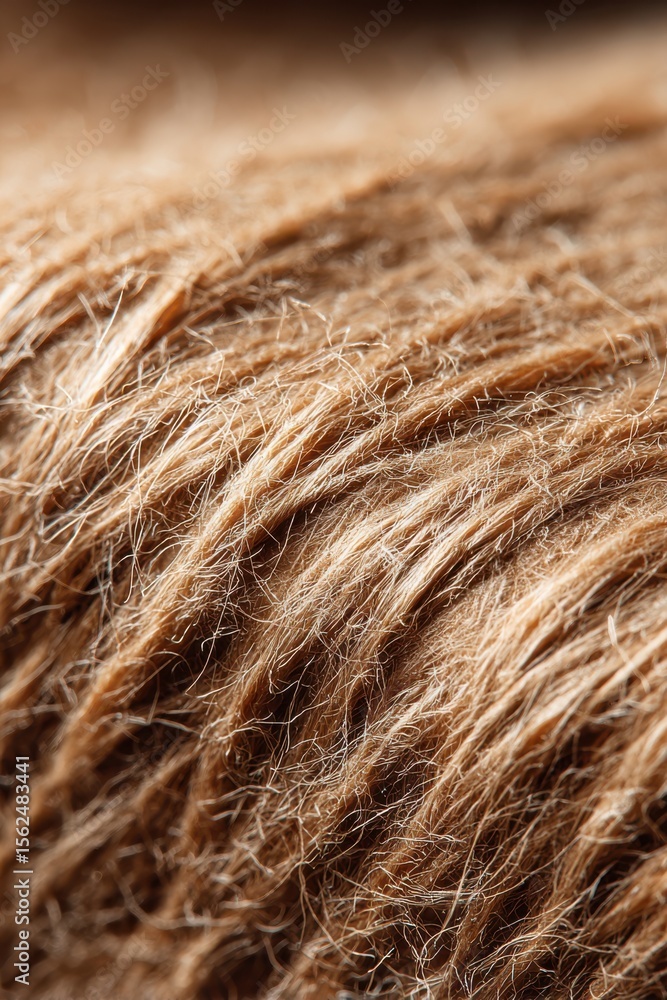Fototapeta premium Exploring the intricate textures and fibers of cardboard in an artistic macro study