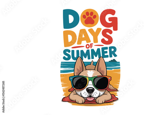 Beat the heat in style! Our “Dog Days of Summer” t-shirt features retro pup vibes, bold colors & comfy fit—perfect for beach days, dog lovers & summer streetwear fashion trends.