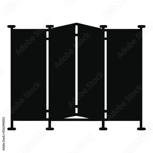 Portable Room Divider Versatile Folding Screen for Privacy and Space Management