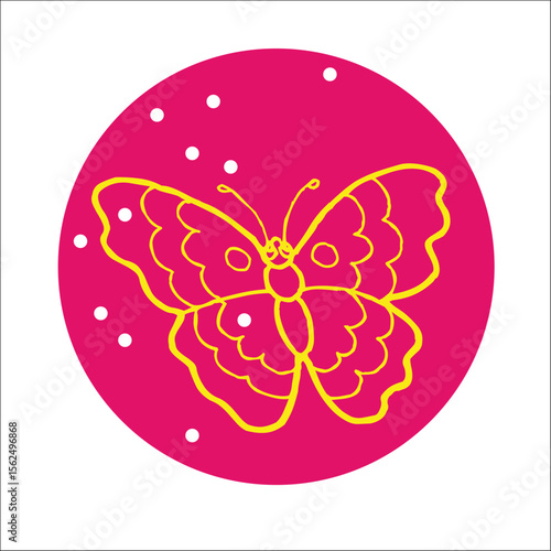 MARIPOSAS BUTTERFLY INSECTO PRIMAVERA VIDA ALEGRIA HAPPY LOGO VECTOR ÍCONO