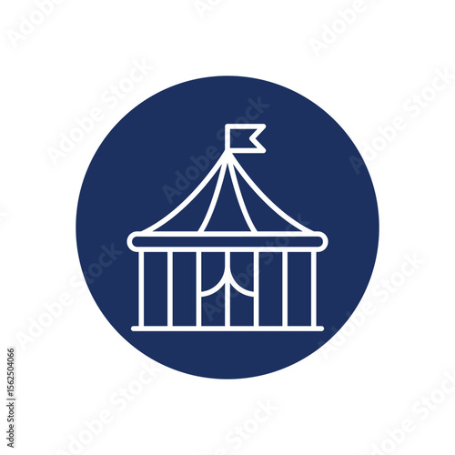 Circus icon vector