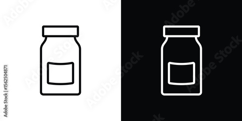 Jar icon vector, Symbol, logo illustrations