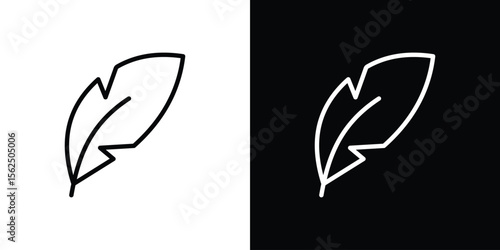 Light weight icon Black and White Vector Graphic