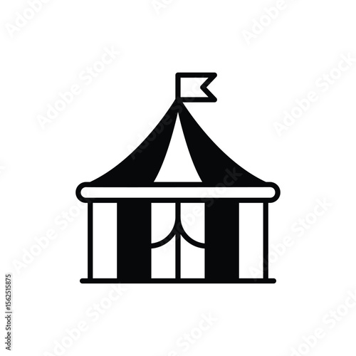 Circus icon vector