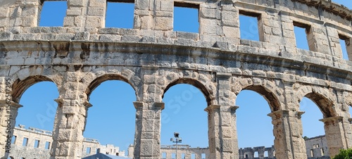 Arena Pula (Roman coloseseum) in Croatia	