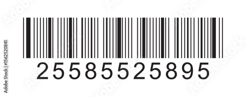 Barcode vector icon or bar code scan label for product price tag. trendy bar code for web icon. Barcode vector icon. barcode icon for selling, Product Barcode, Trendy bar code for web icon 