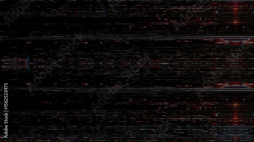 abstract static retro vintage TV noise filth, dirt hitch smooth looped motion scratches visual effects glitch stripes background.
