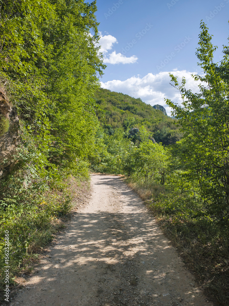 Obraz premium Summer view of Erma River Gorge, Bulgaria