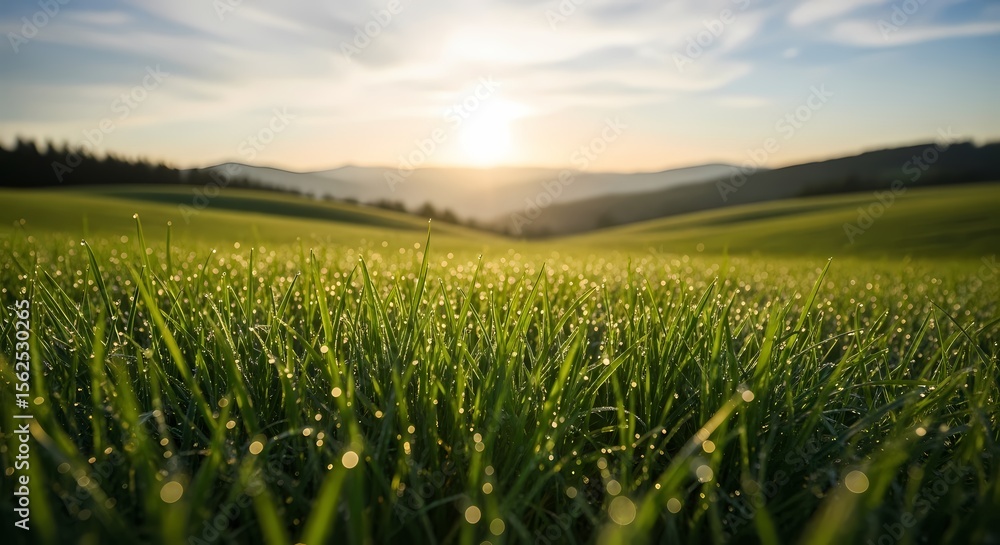Dew-Kissed Meadow: A Fresh Start, Sustainable Future, and Natural Beauty Dew-Kissed Meadow: A Fresh Start, Sustainable Future, and Natural Beauty