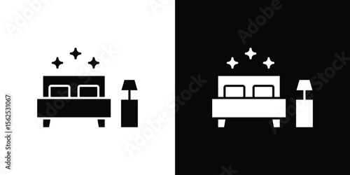 Clean Room icon symbol. simple design editable.