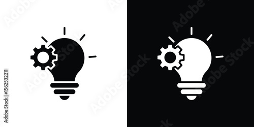 Implementation icon symbol. simple design editable.