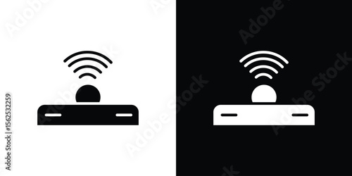 Infrared icon symbol. simple design editable.