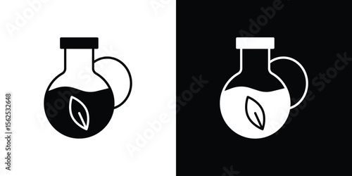 Massage oil icon symbol. simple design editable.