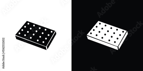 Mattress icon symbol. simple design editable.