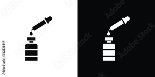 Serum icon vector, Symbol, logo illustrations