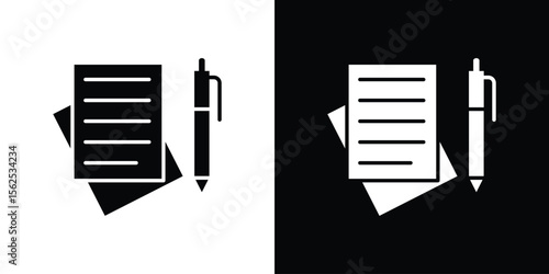 Wills and trusts icon symbol. simple design editable.