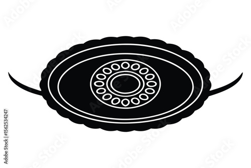 raksha bandhan thali vector illustration 