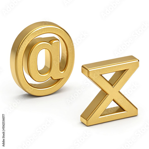 set of gold icons