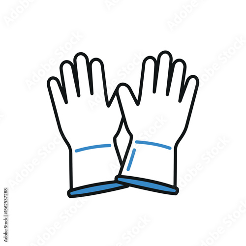 Protective Gloves for safety and security.