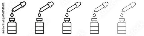 Serum icon vector, Symbol, logo illustrations