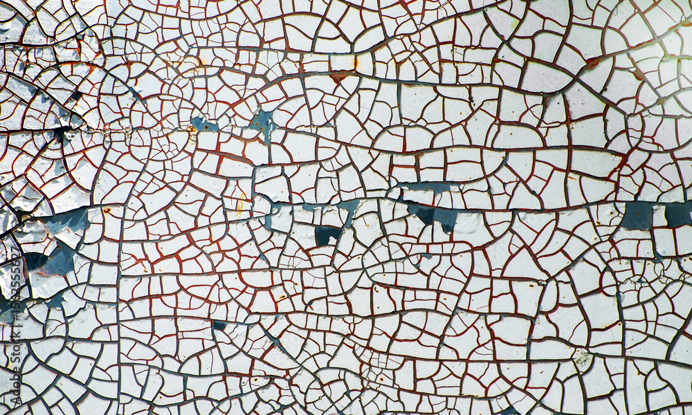 Obraz premium Intriguing cracked texture background