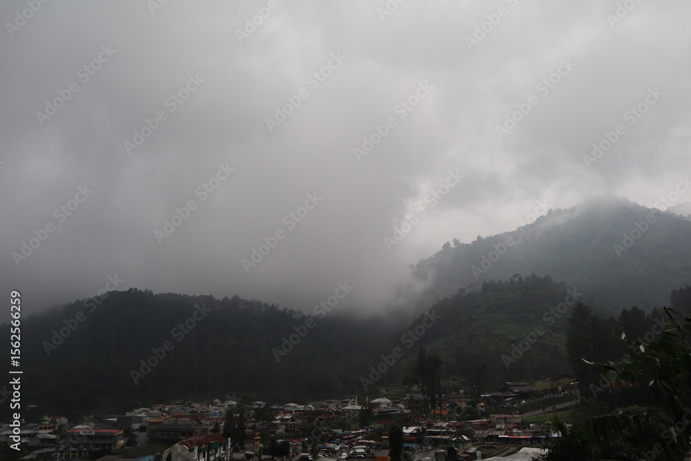Fototapeta premium fog in the mountains
