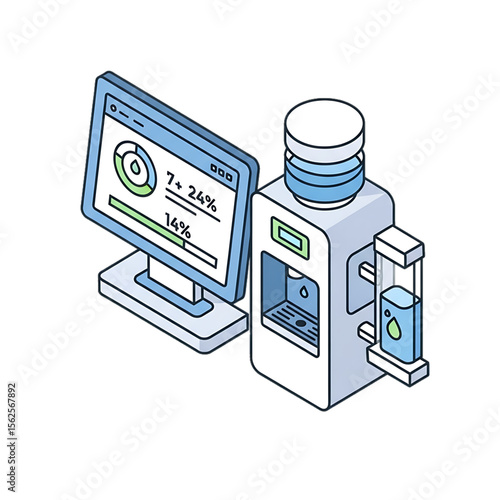 Smart medicine dispenser with scheduling system.