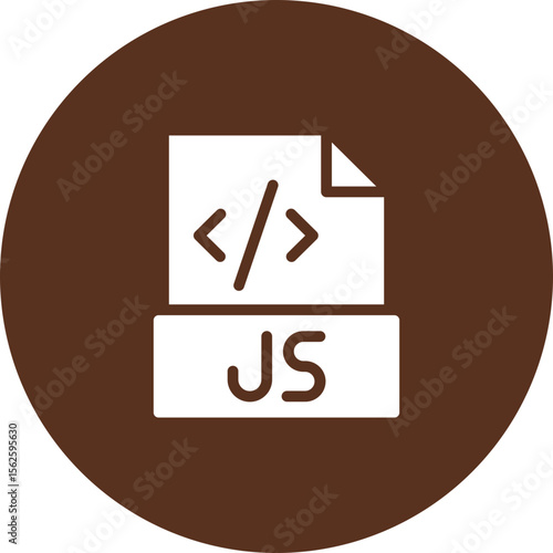 Javascript Vector Icon Design