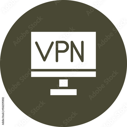 Vpn Vector Icon Design