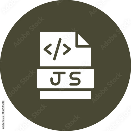 Javascript Vector Icon Design