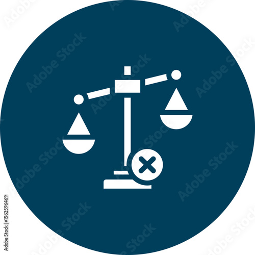 Unfair Vector Icon Design