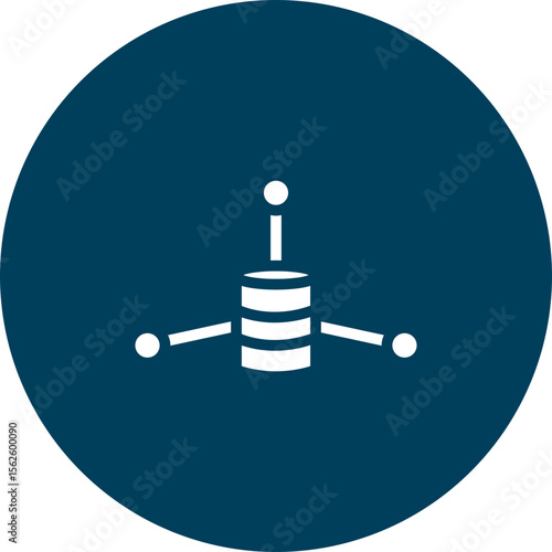 Network Data Vector Icon Design