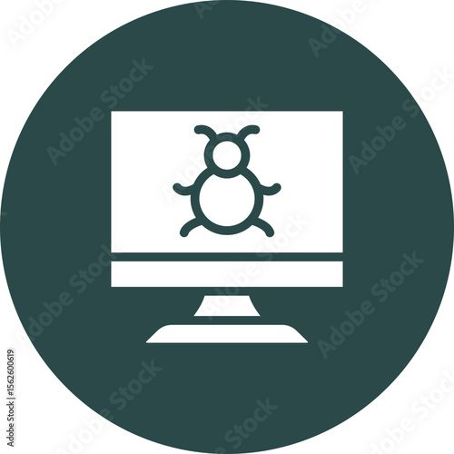 Debug Vector Icon Design