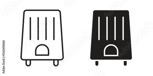 Air purifier icon vector collection. vector stock symbol illustrations