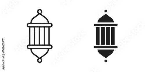 Arabic Lamp icon vector collection. vector stock symbol illustrations