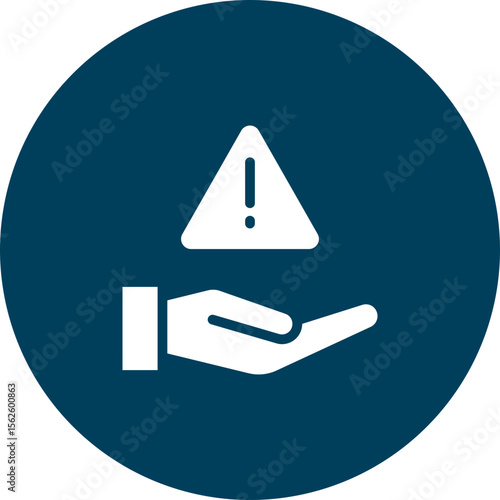 Acceptable Risk Vector Icon Design