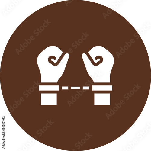 Arrest Vector Icon Design