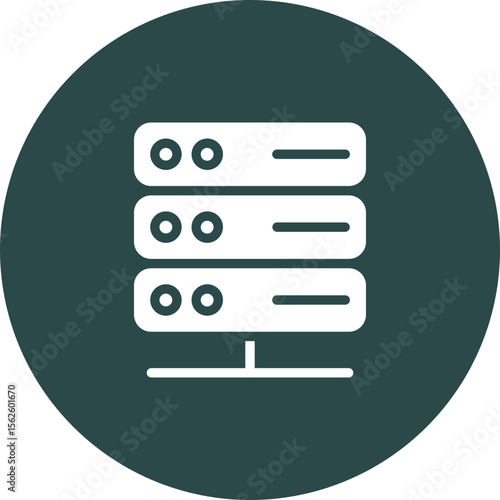 Server Vector Icon Design