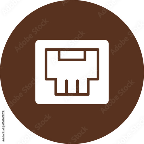Port Vector Icon Design