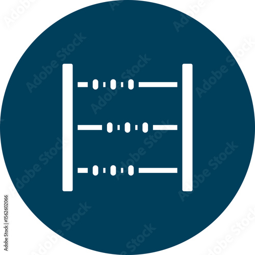 Abacus Vector Icon Design