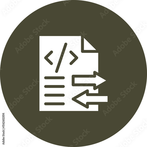 File Transfer Vector Icon Design
