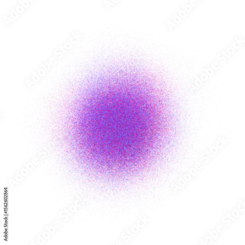 Vibrant purple and pink abstract color splash with grainy texture