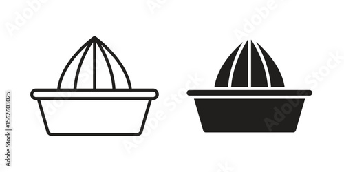 Hand Juicer icon vector collection. vector stock symbol illustrations