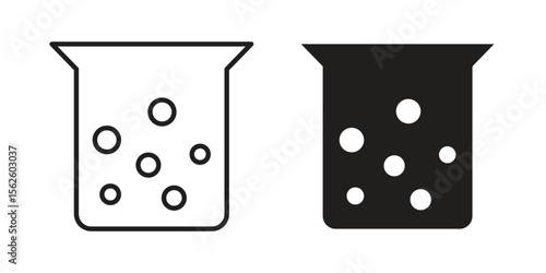 Hard Water icon vector collection. vector stock symbol illustrations