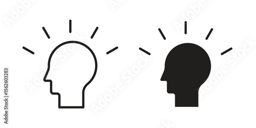 Intention icon vector collection. vector stock symbol illustrations