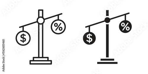 Taxes icon vector collection. vector stock symbol illustrations